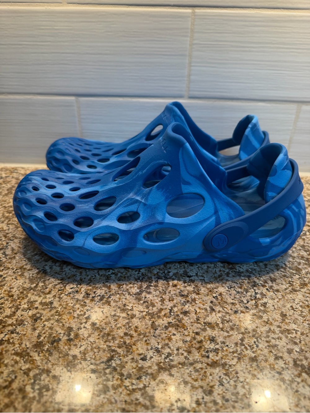 Men’s Blue Lightweight Slip-On Clog - Comfortable Water Shoe
